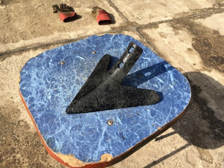 Лапа стрелка культиватора идеал СССР. Киев. фото 1