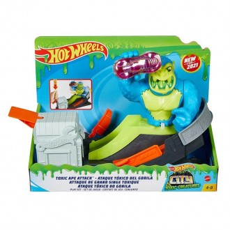Игровой набор "Атака токсичной обезьяны" Hot Wheels. Харьков. фото 1 Игровой набор "Атака токсичной обезьяны" Hot Wheels. Харьков. фото 1
