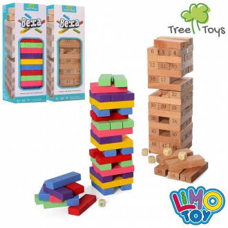 Деревянная игрушка Игра MD 1210 башня, 26см, блок 51шт, 2 вида, в кор-ке, 27,5-. Харьков. фото 1 Деревянная игрушка Игра MD 1210 башня, 26см, блок 51шт, 2 вида, в кор-ке, 27,5-. Харьков. фото 1