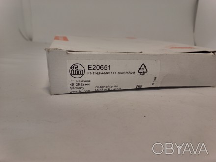 Оптоволоконный датчик диффузного отражения
E20651
FT-11-EPA-M4/F1X1+16X0,265/2. . фото 1