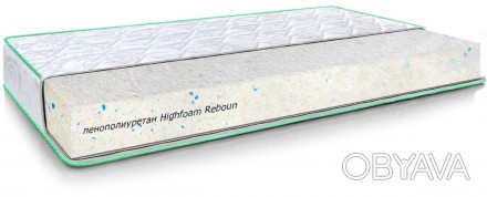 Наполнение:Чехол - жаккард стеганый (1)Моноблок из пены Highfoam Reboun (2)Чехол. . фото 1