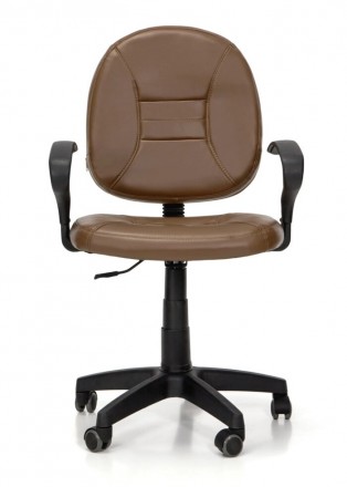 Модель NORDHOLD 3031 - это поворотное кресло с обивкой из мягкой экологической к. . фото 4