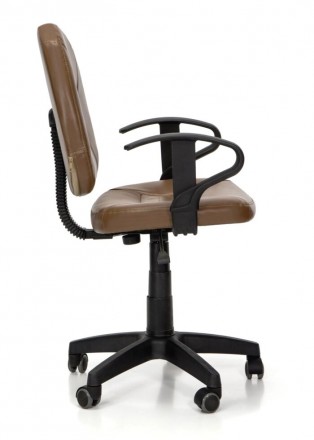 Модель NORDHOLD 3031 - это поворотное кресло с обивкой из мягкой экологической к. . фото 3