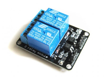 2-канальный модуль реле 5V для Arduino PIC ARM AVR. Рівне. фото 1 2-канальный модуль реле 5V для Arduino PIC ARM AVR. Рівне. фото 1