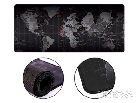Ігрова поверхня із зображенням карти світу виготовлена з гуми з тканинним покрит. . фото 1
