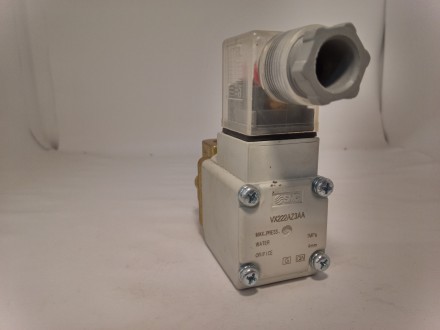 електромагнітний клапан води SMC VX222AZ3AA
стан новий, у використанні не був
. . фото 2