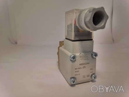 електромагнітний клапан води SMC VX222AZ3AA
стан новий, у використанні не був
. . фото 1