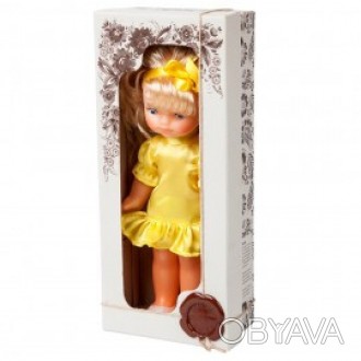 Кукла Татьянка в нарядном платье с лентой на голове, упаковка - картонная коробк. . фото 1
