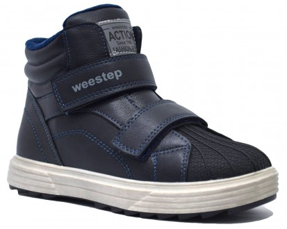 Ботинки WEESTEP арт.6021-DB, ххх, синий Материал верха – эко-кожа. Внутри утепле. . фото 2