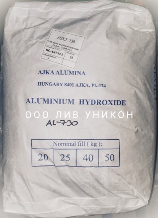 Гідроксид алюмінію оптимізований по в'язкості - тригідрат алюмінію, який пр. . фото 2