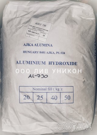 Гідроксид алюмінію оптимізований по в'язкості - тригідрат алюмінію, який пр. . фото 1
