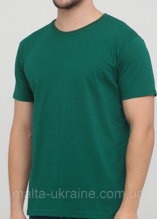 Умеренно насыщенный оттенок зеленого цвета придает футболке свежесть и живость. . . фото 4