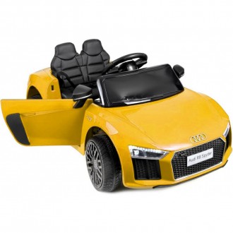 Дитячий електромобіль AUDI HL-1818 жовтий (колеса EVA) (ліцензійний). Львов. фото 1 Дитячий електромобіль AUDI HL-1818 жовтий (колеса EVA) (ліцензійний). Львов. фото 1