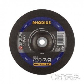 Основні переваги RHODIUS RS2 ProLine:230 мм - робочий діаметр
	7 мм - товщина кр. . фото 1