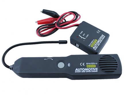 Кабельный тестер трассоискатель автомобильный проводки цепи EM415Pro. Ровно. фото 1