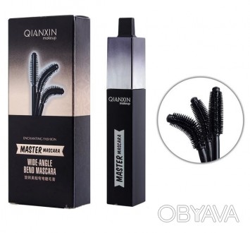 Гибкая тушь для ресниц Qianxiu master Mascara, черная