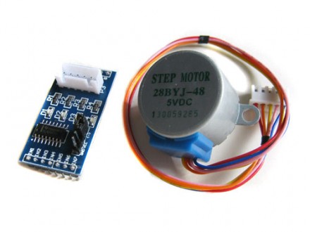 4-фазный шаговый мотор + ULN2003 драйвер, Arduino. Рівне. фото 1 4-фазный шаговый мотор + ULN2003 драйвер, Arduino. Рівне. фото 1
