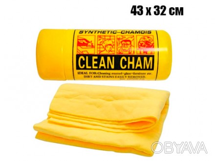 Clean Cham – это универсальная влаговпитывающая тряпка для очистки, сушки и поли. . фото 1