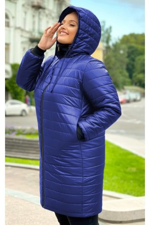 Женская теплая двухсторонняя куртка удлиненная с капюшоном на молнии
 
НАЛИЧИЕ У. . фото 2