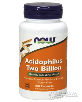 
	
	
	Ацидофилин 2 млрд (пробиотики) Now Foods Acidophilus 2 млрд пробиотики 100. . фото 1