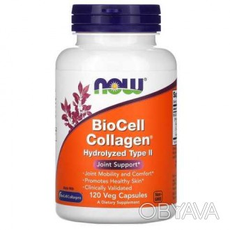 Коллаген II типа NOW Foods BioCell Collagen гидролизованный 120 капсул
Бренд NOW. . фото 1