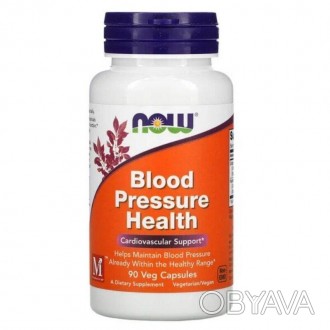 Комплекс для нормализации давления Now Foods Blood Pressure Health 90 капсул
Бре. . фото 1