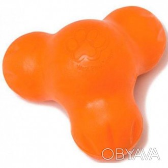 Игрушка West Paw Tux Large Tangerine для собак, 13 см Это сверхпрочная и долгове. . фото 1
