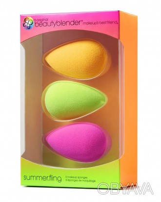 
Набор Beautyblender Summer Fling (sponge/3шт.)
Состав набора: спонж для макияжа. . фото 1