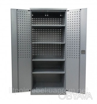 Инструментальный металлический шкаф для мастерской модели Swm 322 идеально подхо. . фото 1