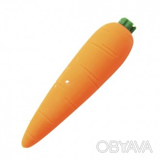 Игрушка-антистресс "Морковка" с пеновым наполнителем. Антистресс очень мягкий и . . фото 1