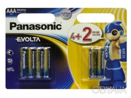 Батарейка AA Panasonic Evolta Alkaline LR06 6шт./уп.