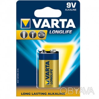 
 Батарейка VARTA LongLife Power/LongLifeExtra 6LR61 9V (крона) 1шт./уп.
	
	
	Ви. . фото 1