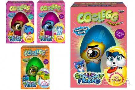 
Креативна творчість "Cool Egg" яйце велике CE-01-01,02,03,04 DANKO Детальніше т. . фото 1