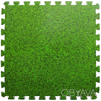 Підлога пазл - модульне підлогове покриття 600x600x10мм зелена трава (МР4)
Матер. . фото 1