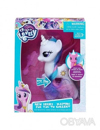 Яркий и красивый игровой набор y Little Pony 63833-1 состоит из лошадки-пони и р. . фото 1