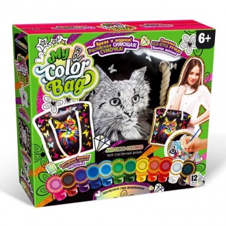 Комплект креативного творчества "My Color Bag" Danko Toys COB-01 сумка-раскраска. Київ. фото 1 Комплект креативного творчества "My Color Bag" Danko Toys COB-01 сумка-раскраска. Київ. фото 1