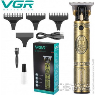 Машинка для стрижки волос аккумуляторная от USB VGR V-085
Машинка VGR V-085 - пр. . фото 1
