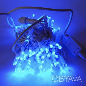 
Гирлянда светодиодная уличная Нить, Луч "String" Стринг Лайт 10 м 100 LED / IP6. . фото 1