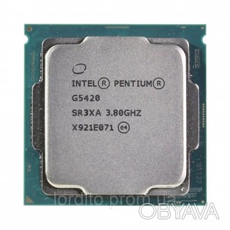 Процессор Intel CoffeeLake Pentium Gold G5420 3.8GHz/8GT/s/4Mb/54W (BX80684G5420. . фото 1