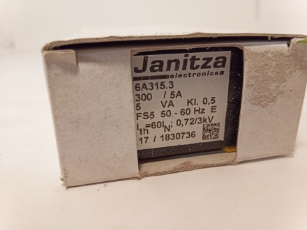 ТЕХНИЧЕСКИЕ ХАРАКТЕРИСТИКИ:
Производитель: Janitza electronics GmbH
Первичный . . фото 4