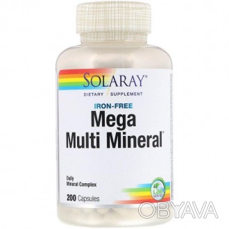 Mega Multi Mineral — это комплекс мультиминералов, состоящий из незаменимы. . фото 1