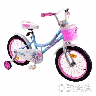 Велосипед детский 18 Like2bike Jolly, голубой - отличается удобством, надежностю. . фото 1
