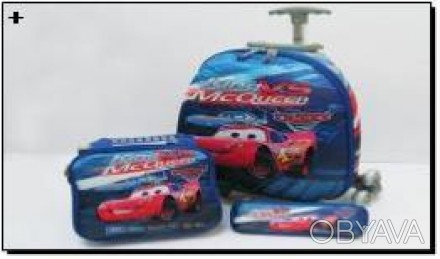  Товар на сайте >>>Набор: Чемодан детский на 6 колесах+сумка+пенал "CR"L 16" (DS. . фото 1