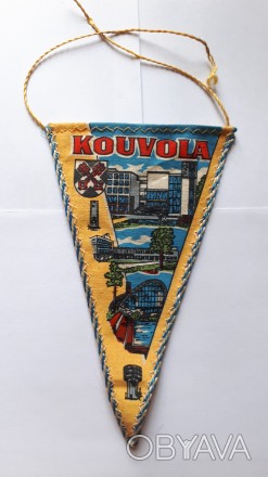 Вымпел Финляндии. Kouvola (Коувола) 145 х 75 мм

Материал: ткань.. . фото 1