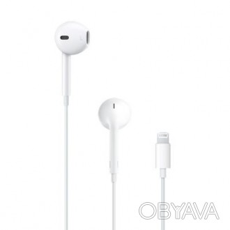 Apple EarPods с пультом дистанционного управления и микрофоном разработаны для м. . фото 1