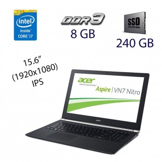 Ноутбук Acer Aspire V Nitro VN7-571-74D1 Black / 15.6" (1920x1080) IPS / Intel C. Львів. фото 1 Ноутбук Acer Aspire V Nitro VN7-571-74D1 Black / 15.6" (1920x1080) IPS / Intel C. Львів. фото 1