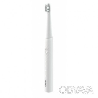 Электрическая зубная щётка Ardesto ETB-101W белая. Средне-мягкая щетина - эффект. . фото 1