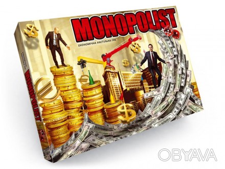 Гра настільна економічна "Monopolist", українська(20). . фото 1