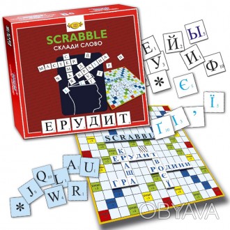 «ЭРУДИТ» («SCRABBLE») — самая известная интеллектуальная игра в слова для всех в. . фото 1