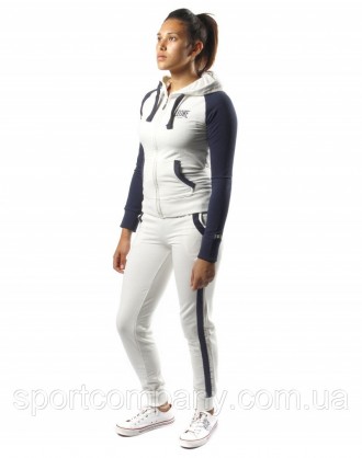 Спортивный костюм женский Leone White/Blue 
 Спортивный костюм женский Leone Whi. . фото 3